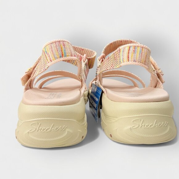 Skechers Reggae Bound 163681 Women’s Sandals 11M Natural/Tan Slingback - Picture 7 of 15